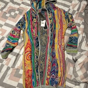 COOGI Colorful Abstract Jacket with Hood